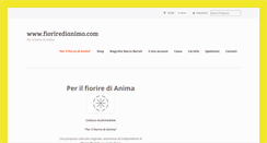 Desktop Screenshot of fioriredianima.com