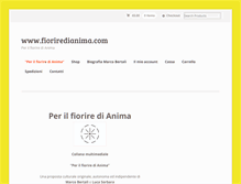 Tablet Screenshot of fioriredianima.com